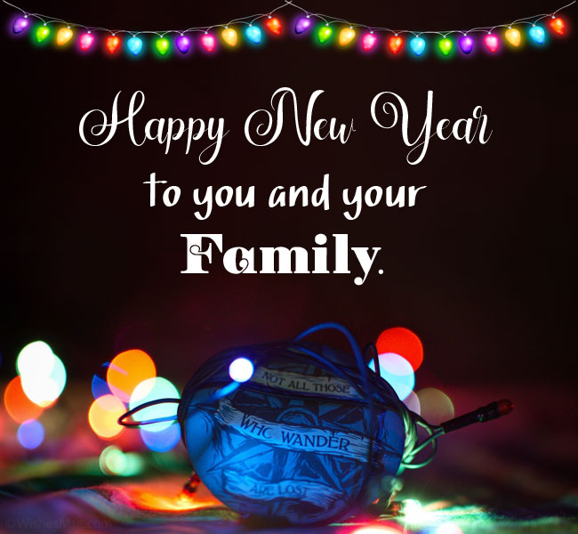 New Year Wishes for Family 1