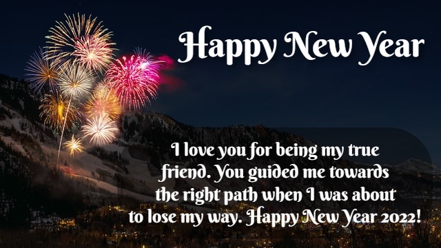New year wishes for friends