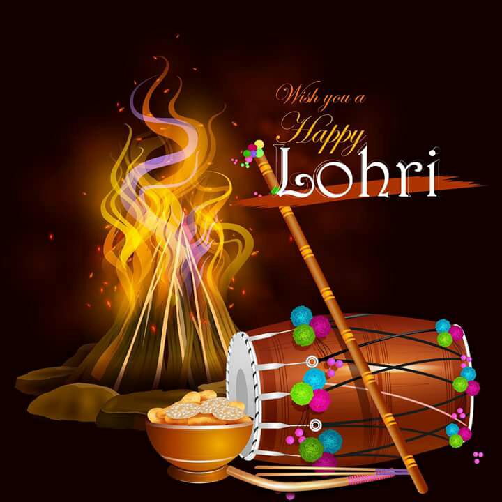 Happy lohri wishes images 1